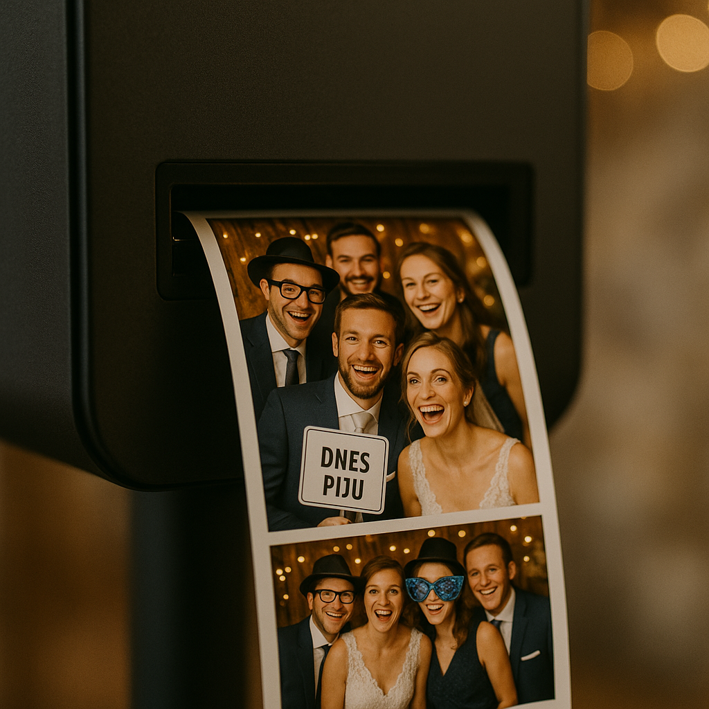 photo booth with instant prints