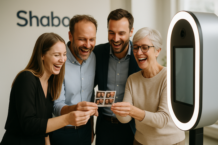 corporate photo booth Prague